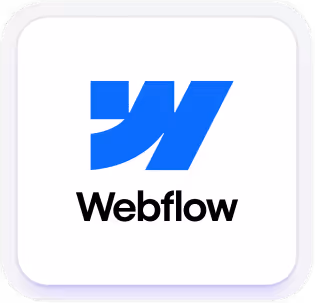 Webflow partner badge